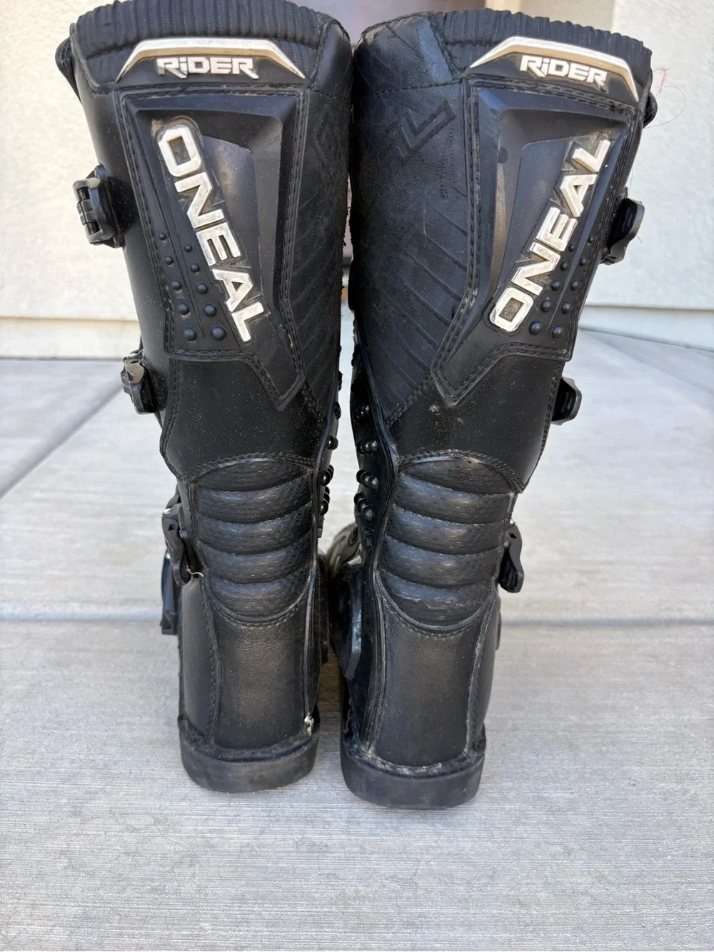 O’NEAL Rider MX Boots Size 7 Motorcycle Dirtbike Boots Mens BARELY used